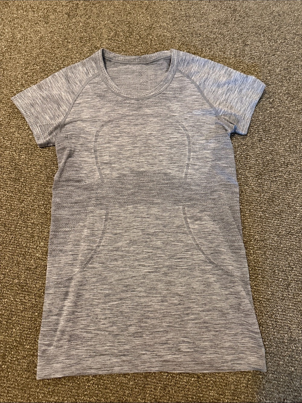 lululemon athletica Heather Gray Short-Sleeve Active Tee